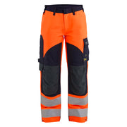 Blaklader 7189 1524 Dames Multinorm Werkbroek Inherent High Vis Oranje Marineblauw