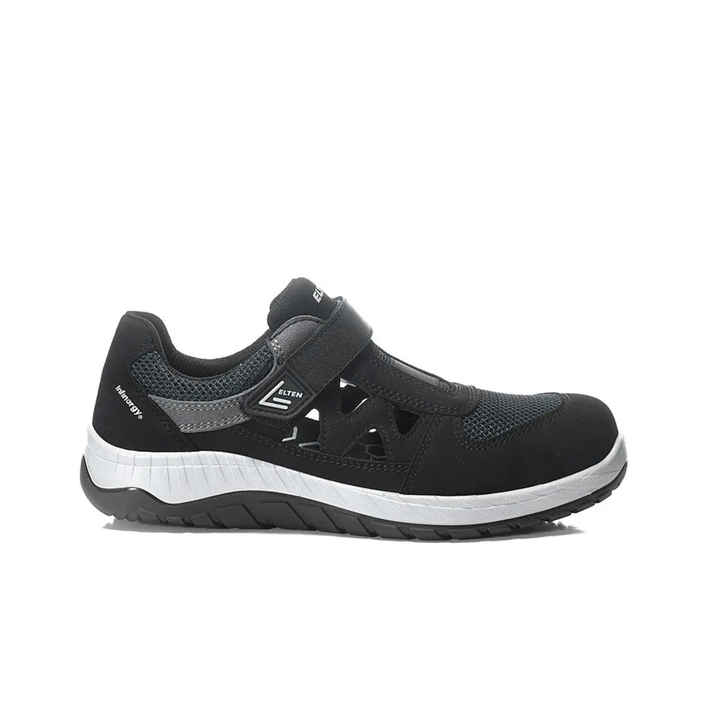 Elten Lonny Compo Black-Grey Easy S1PS Veiligheidssandalen