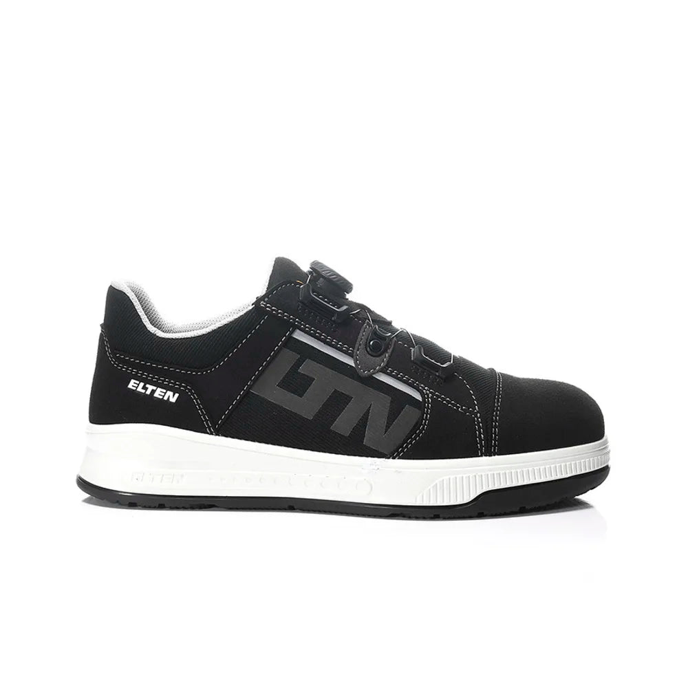 Elten Isaak XXST Boa Black-Grey Low S3S Werkschoenen