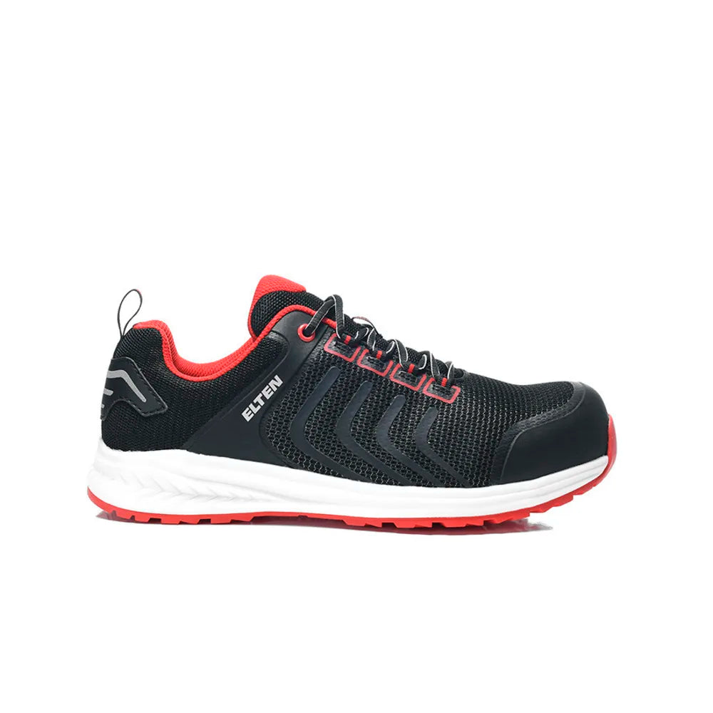 Elten Livas Black-Red Low S1PL Werkschoenen