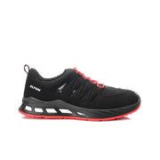 Elten Maddox XXR Air Black-Red Low S1PS Werkschoenen