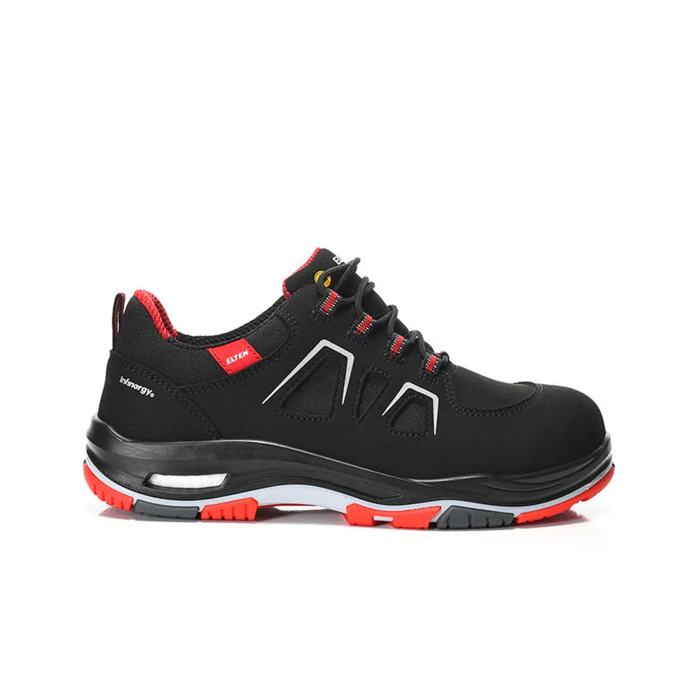 Elten Alan XXTP Black-Red Low S3S Werkschoenen