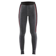 Blaklader 7245 1736 Dames Lange Onderbroek Merinowol Xwarm Medium Grijs Zwart