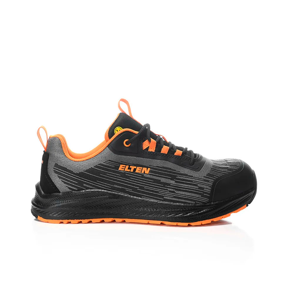 Elten Hanko XXNF Black-Orange Low S1PS Werkschoenen