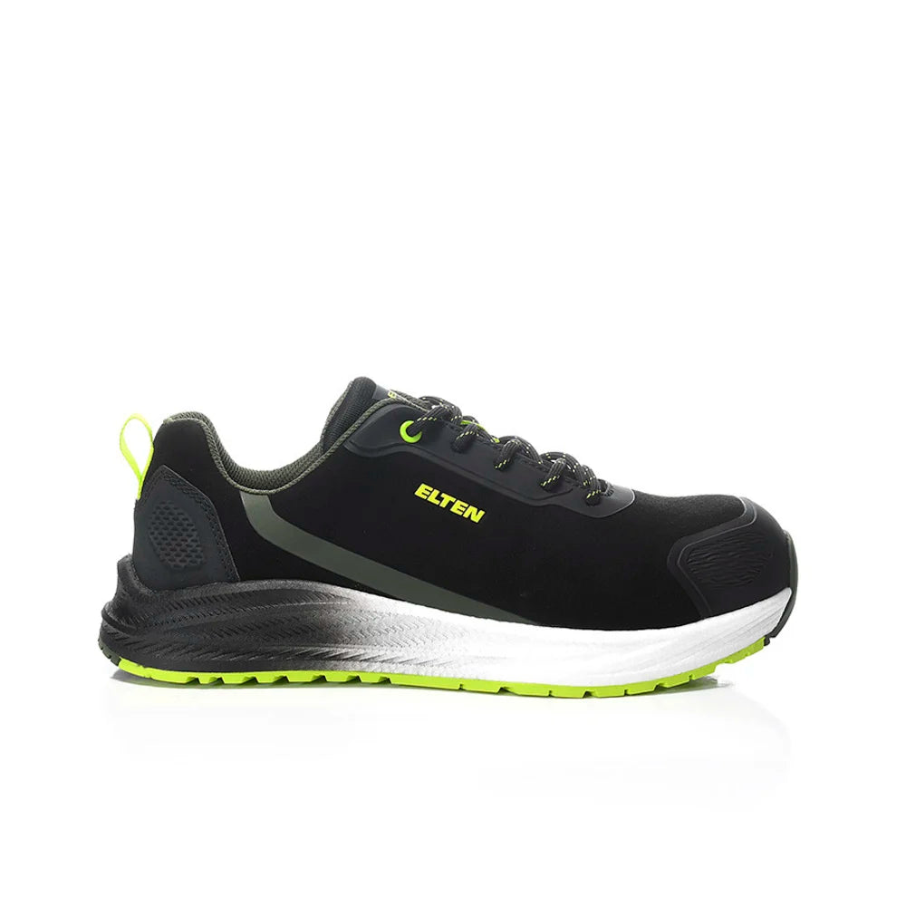 Elten Leevi XXNF Black-Lime Low S3S Werkschoenen