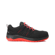 Elten Maddox Compo Black-Red Low S3S Werkschoenen
