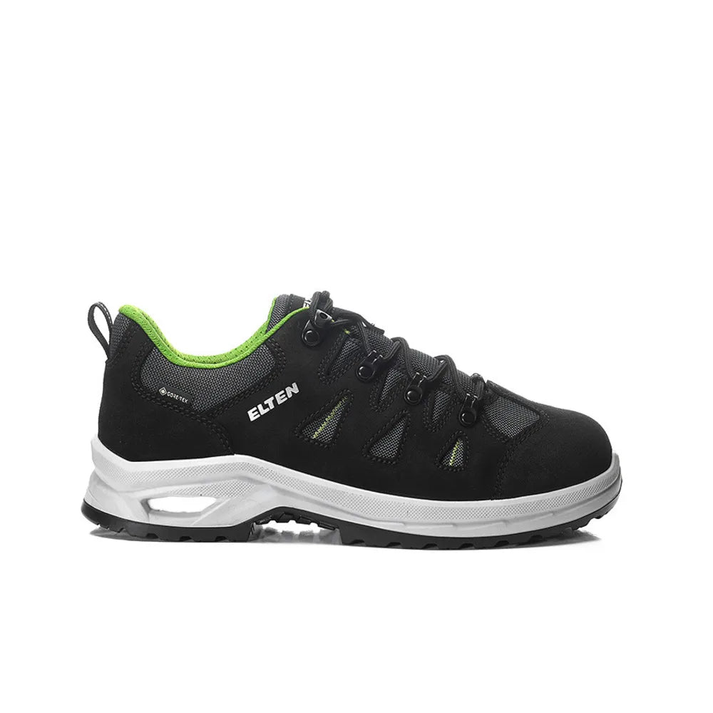 Elten Riwemo XXP GTX Black-Green Low S2 WR Werkschoenen
