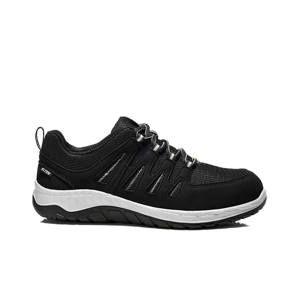 Elten Maddox Black-Grey Low S3S Werkschoenen