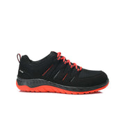 Elten Maddox Black-Red Low S3S Werkschoenen