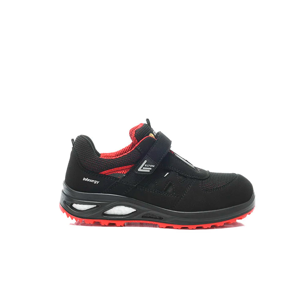 Elten Hannah XXTL Black-Red Easy S1PS Veiligheidssandalen