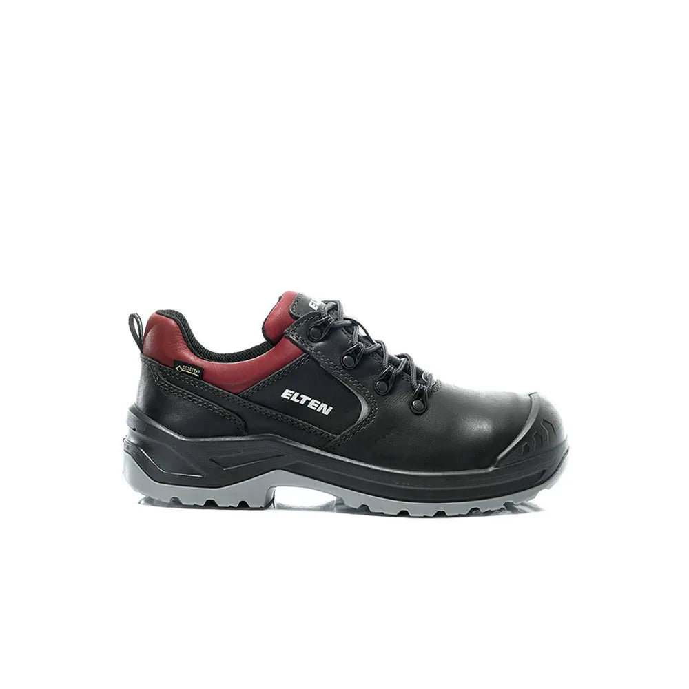 Elten Lena GTX Black-Red Low S3 Werkschoenen