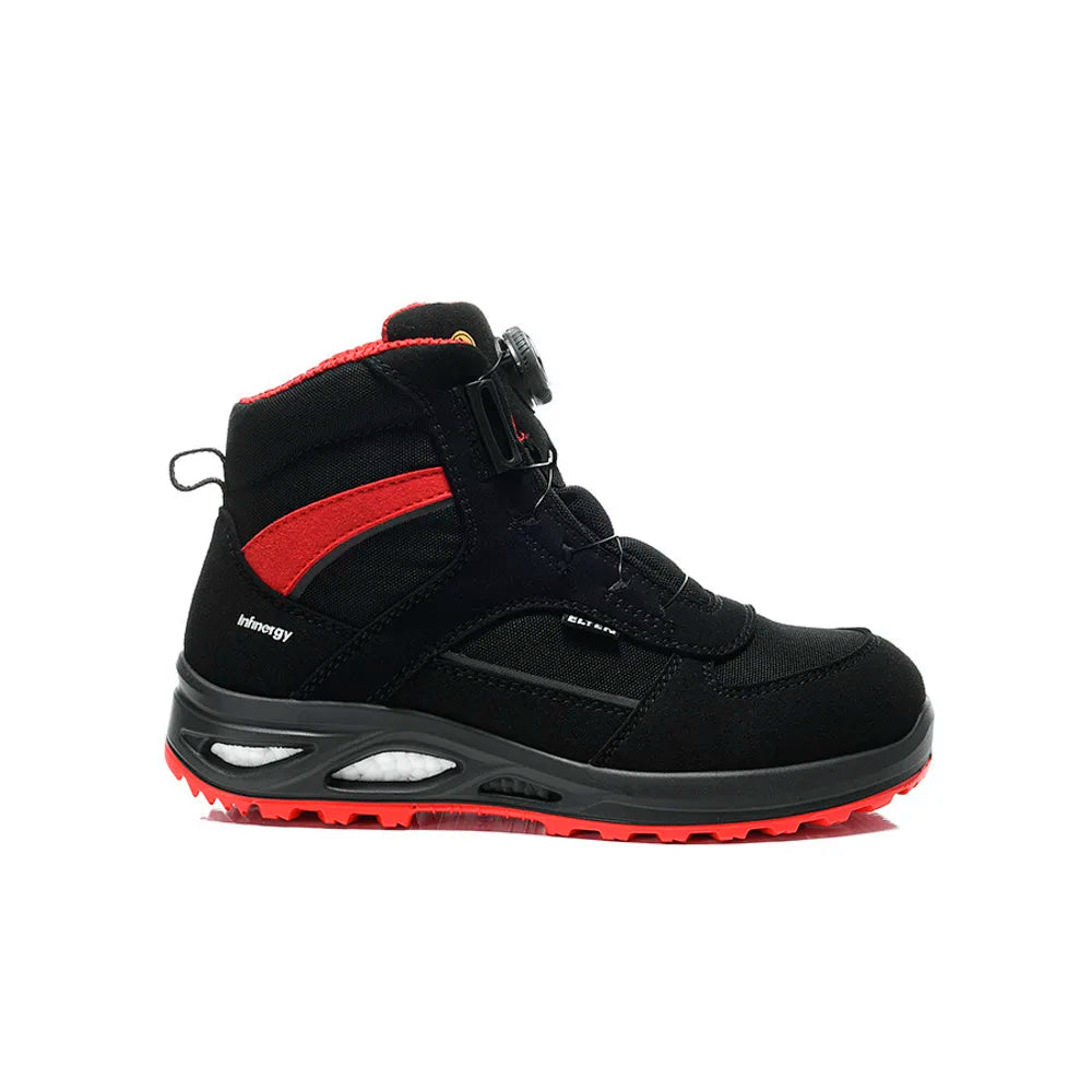 Elten Hannah XXTL Boa Black-Red Mid S3S Werkschoenen
