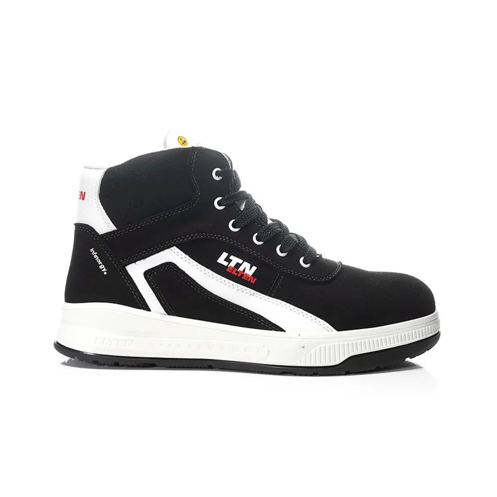 Elten Bates XXST Black Mid S3S Werkschoenen