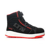 Elten Isaak XXST Boa Black-Red Mid S2 Werkschoenen
