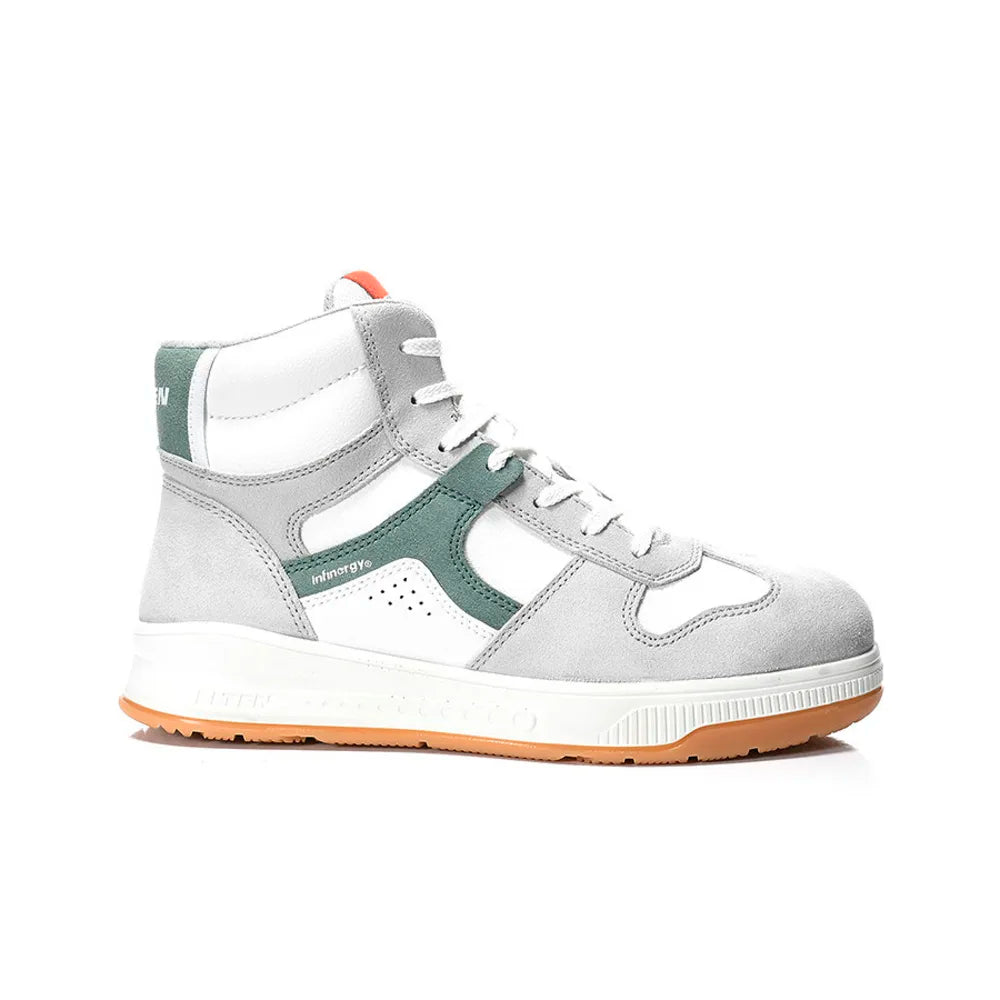 Elten Rosario XXST White-Green Mid S1PS Werkschoenen