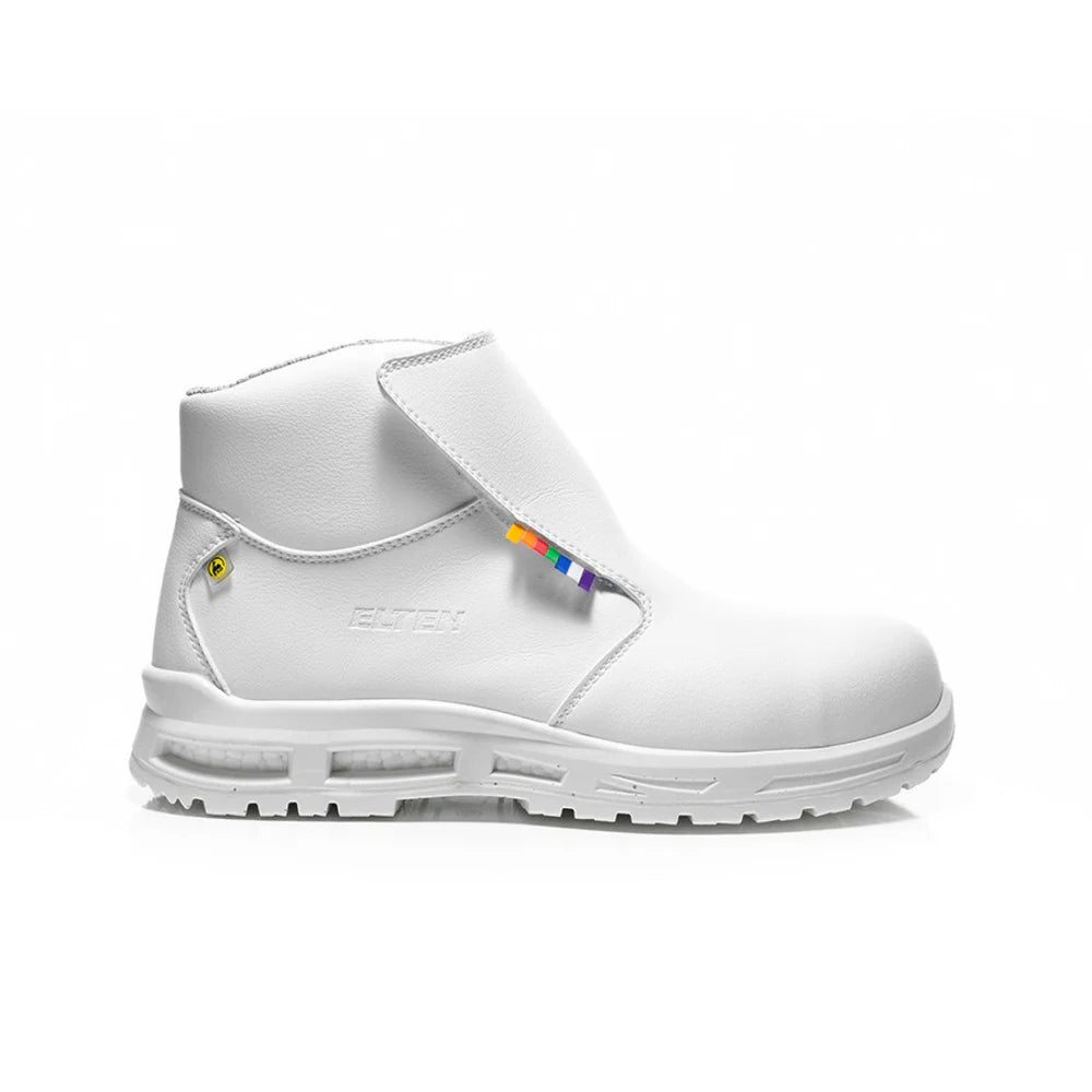 Elten Brice XXTM White Mid S3S Werkschoenen
