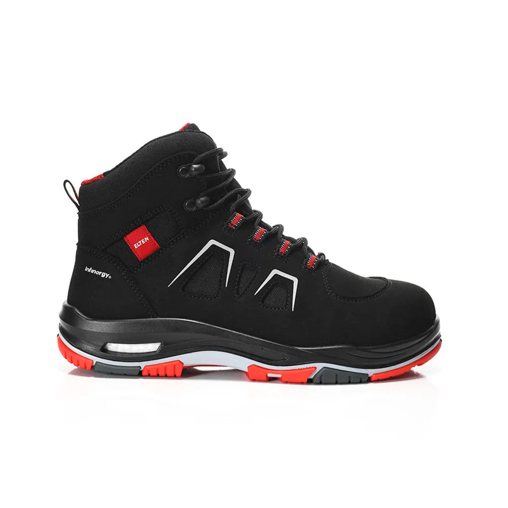 Elten Alan XXTP Black-Red Mid S3S Werkschoenen