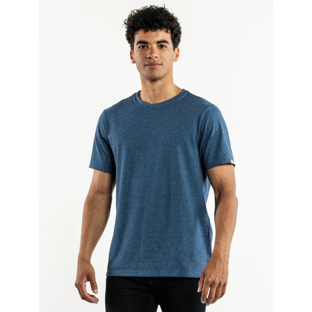 Chaud Devant T-Shirt Ronda Blue Melee