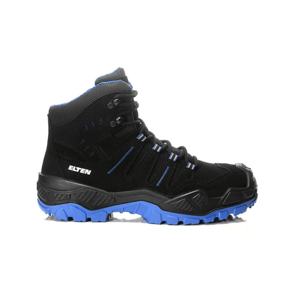 Elten Quentin Black-Blue Mid S3S Werkschoenen