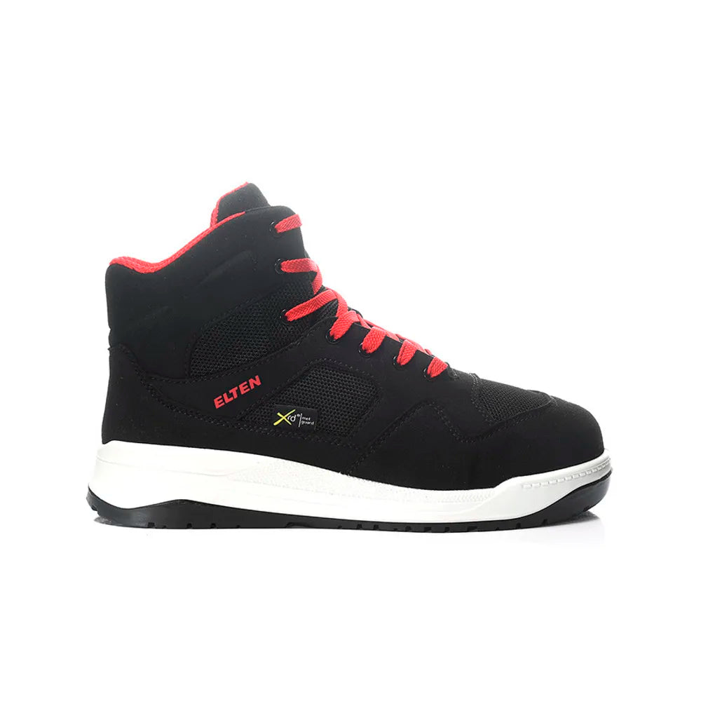 Elten Lakers M Black Mid S1PS Werkschoenen