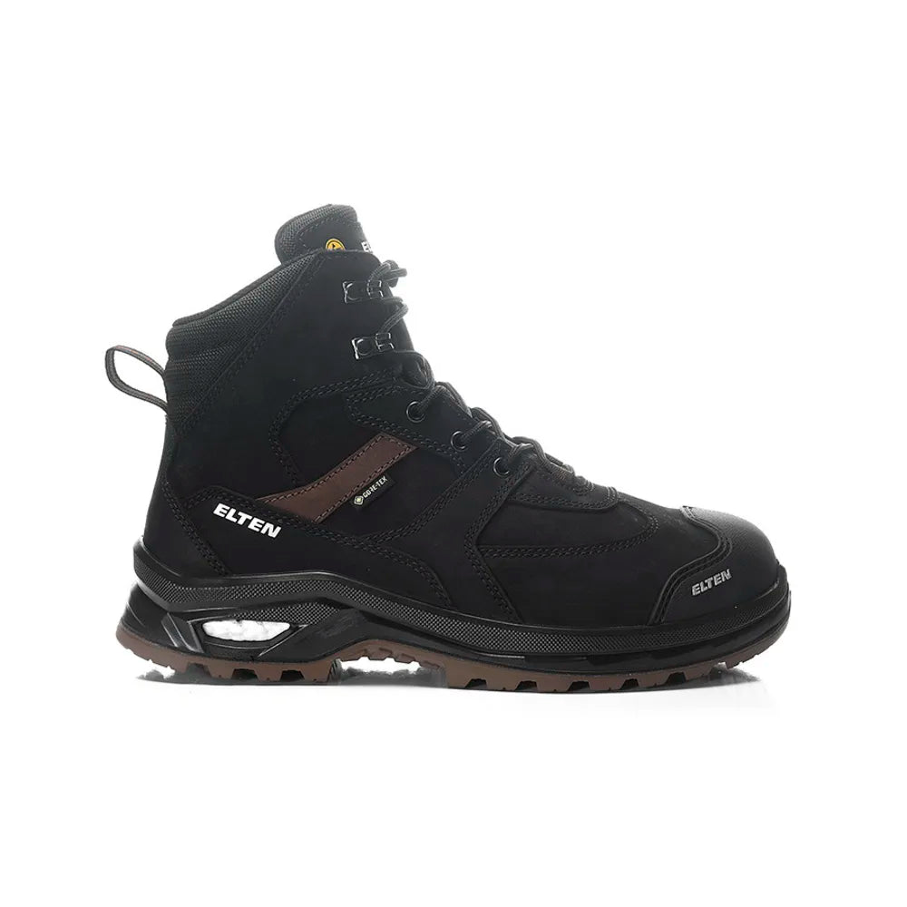 Elten Robson XXP Pro GTX Black-Brown Mid S3S WR Werkschoenen