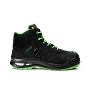 Elten Stewart XXG Pro GTX Black-Green Mid S3S WR Werkschoenen