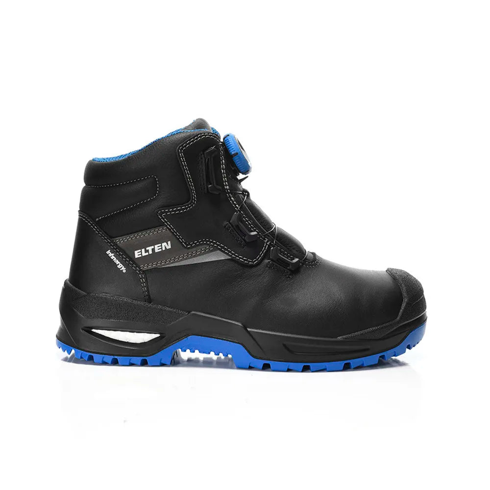 Elten Stefano XXSG Boa Black-Blue Mid S3S Werkschoenen