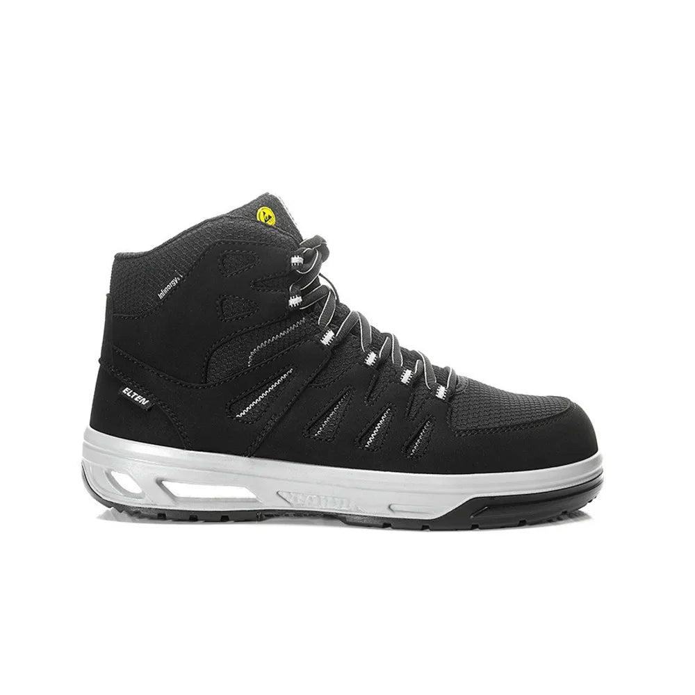 Elten Maddox XX10 Black-Grey Mid S2 Werkschoenen