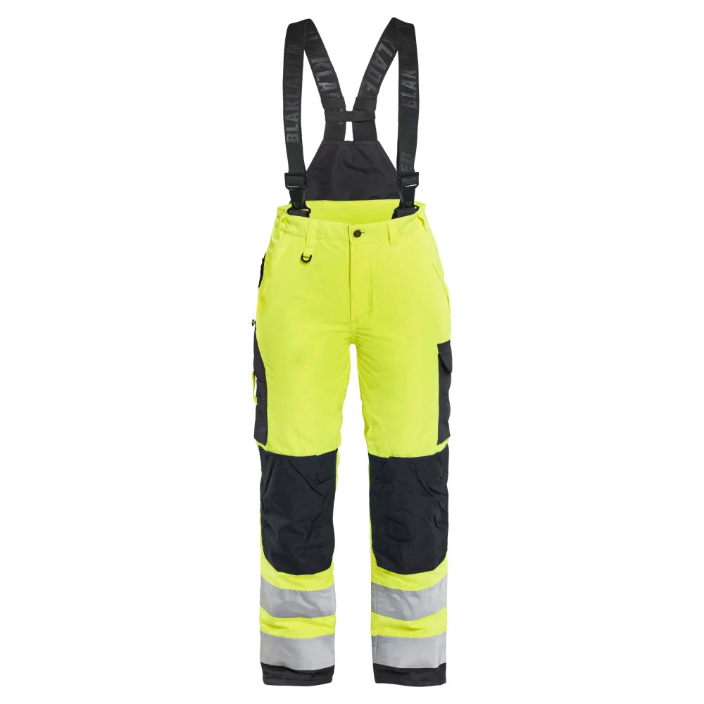 Blaklader 7885 1977 Dames High Vis Winterwerkbroek High Vis Geel Zwart