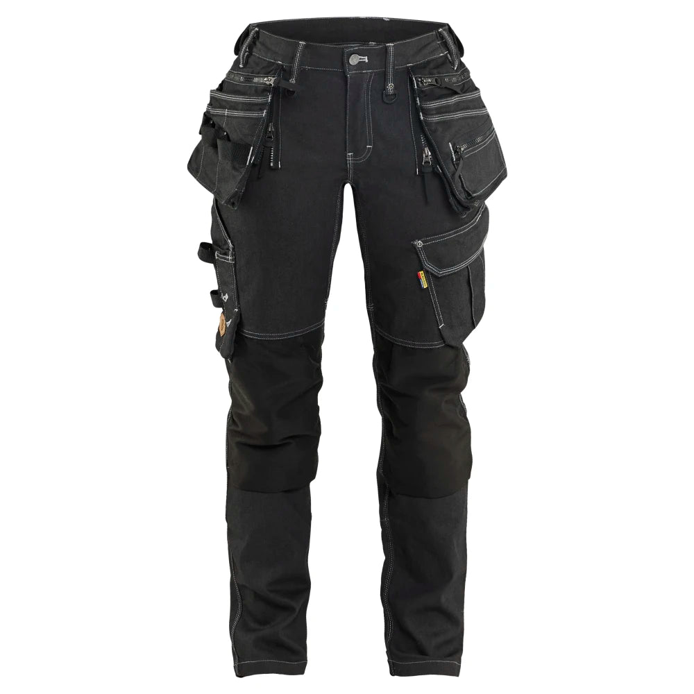 Blaklader 7990 1141 Dames Werkbroek Denim Stretch X1900 Zwart