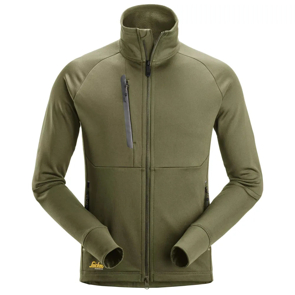 Snickers 8023 Flexiwork Polartec Power Stretch Vest 3100 Khaki Green