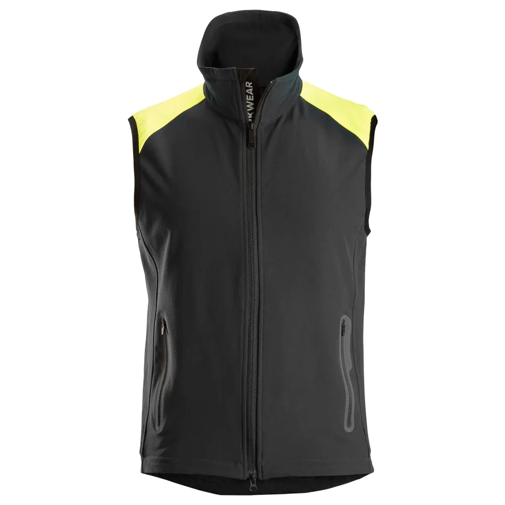 Snickers 8029 Flexiwork Neon Vest Zonder Mouwen 0467 Black Neon Yellow
