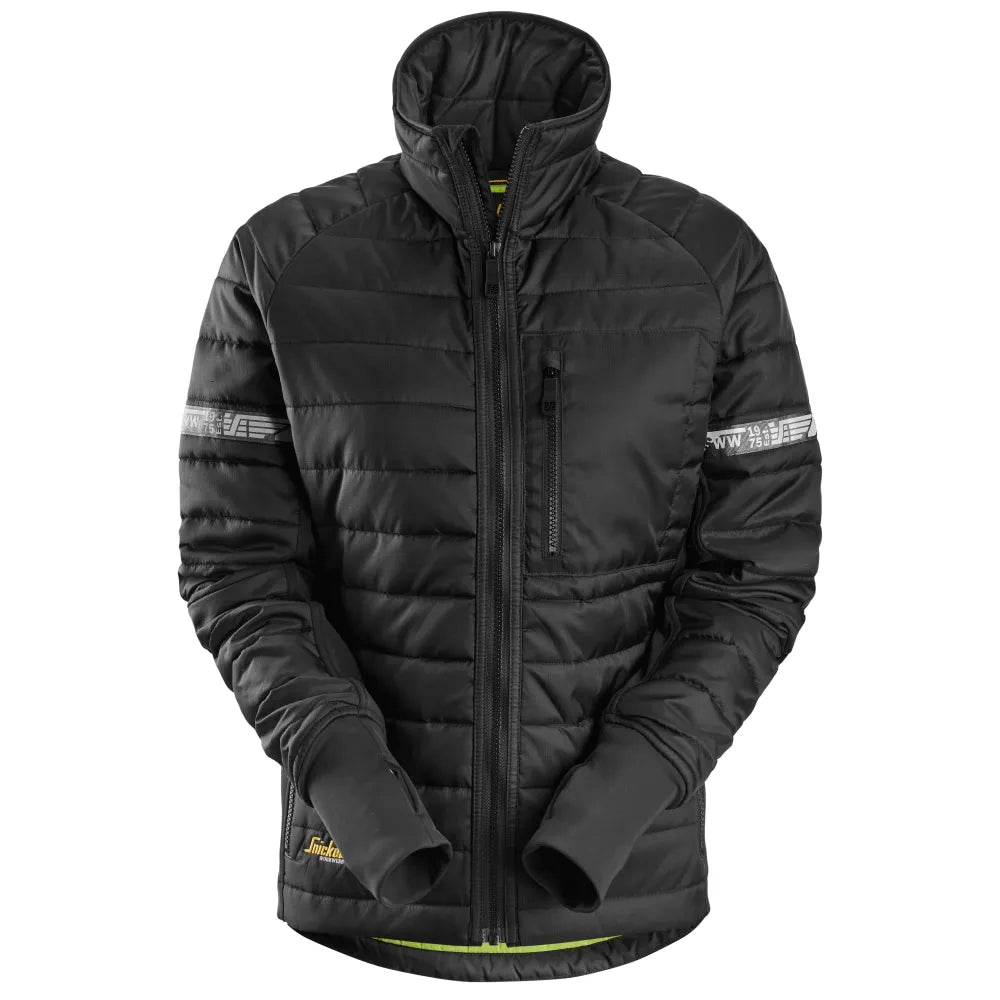 Snickers 8107 Allroundwork 37.5 Geïsoleerde Dameswerkjas 0404 Black Black