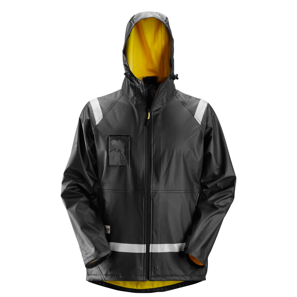 Snickers 8200 Regenjas Pu 0400 Black