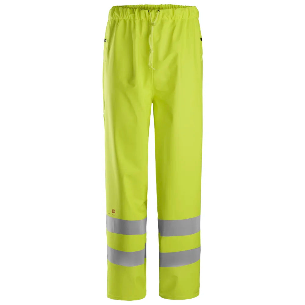 Snickers 8267 Protecwork Regenbroek Pu High-Vis Klasse 2 6600 High Visibility Yellow