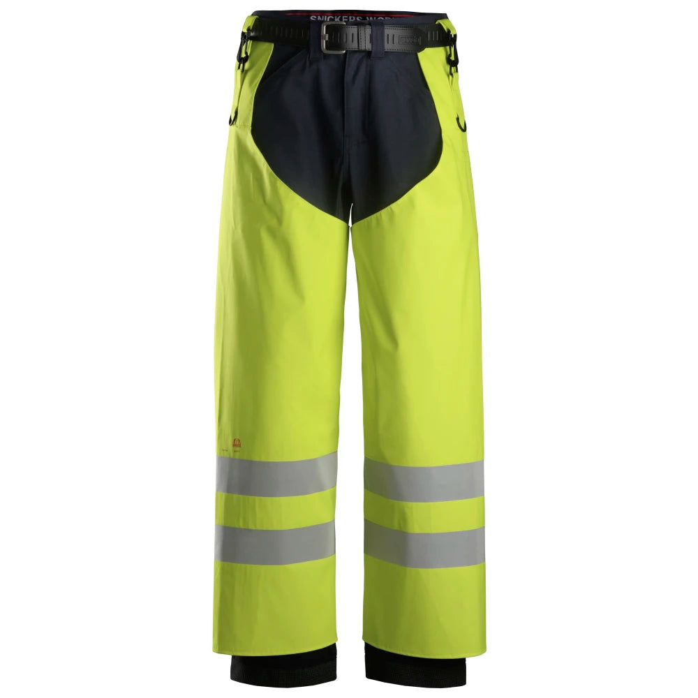 Snickers 8269 Protecwork Regenbroek Pu High-Vis Klasse 2 6600 High Visibility Yellow