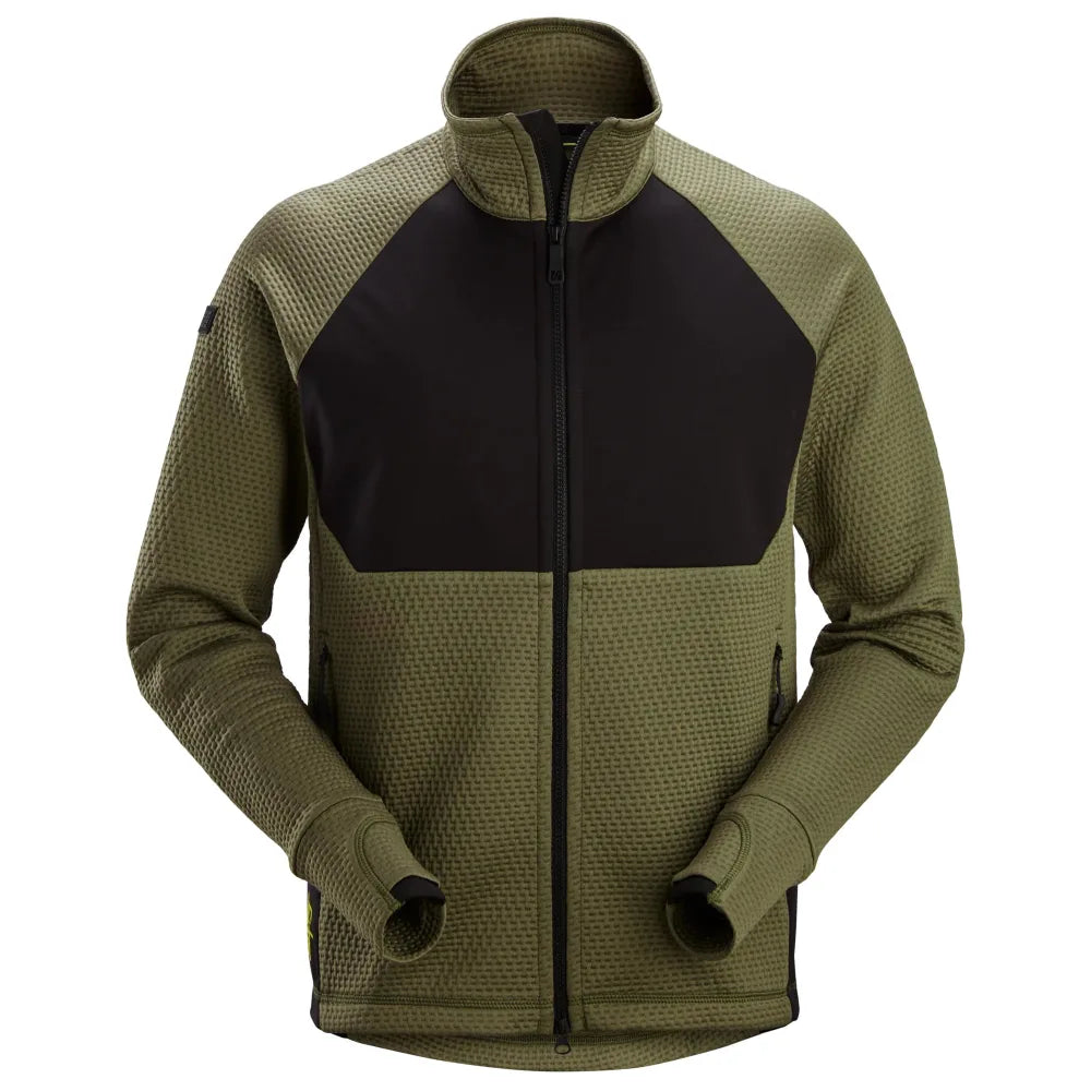 Snickers 8404 Flexiwork Tussenlaag Vest 3104 Khaki Green Black