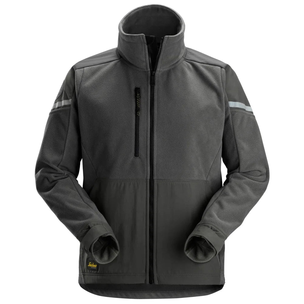 Snickers 8410 Allroundwork Windblocker Fleecevest 5859 Steel Grey Dk Steel Grey