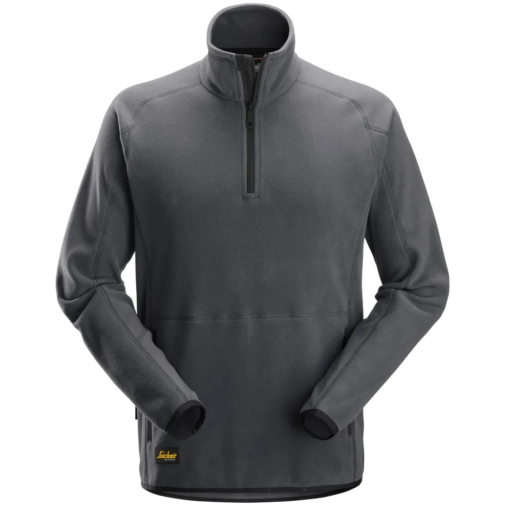 Snickers 8421 Polartec Shed Less Fleecevest Met Halve Rits 5800 Steel Grey