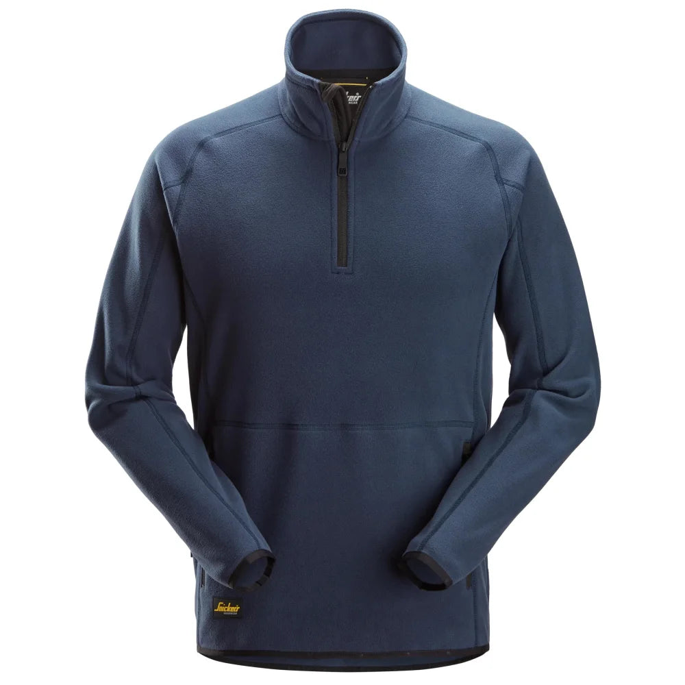 Snickers 8421 Polartec Shed Less Fleecevest Met Halve Rits 9500 Navy