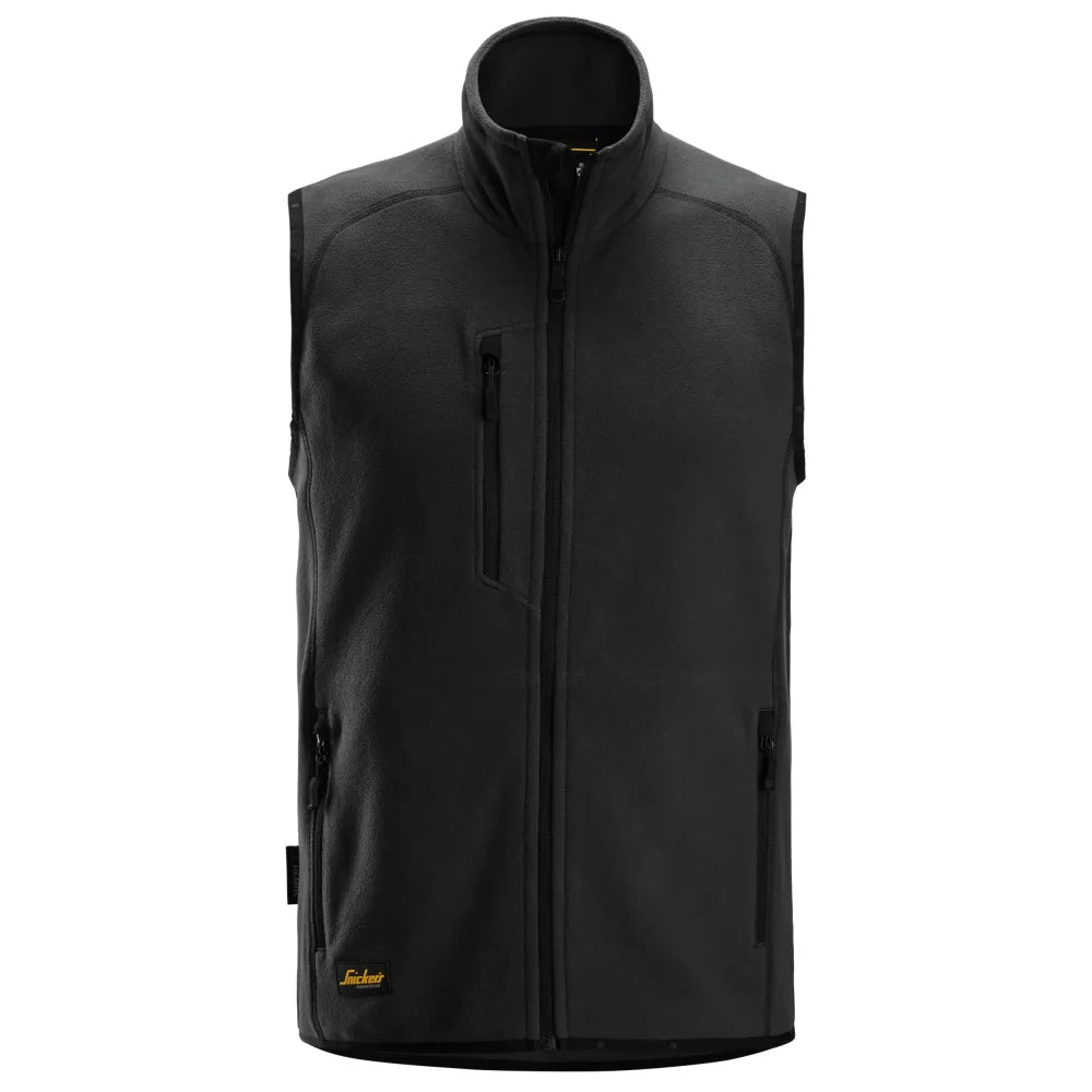 Snickers 8424 Polartec Shed Less Fleece Bodywarmer 0400 Black