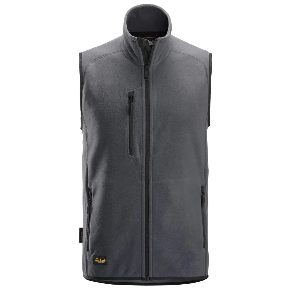Snickers 8424 Polartec Shed Less Fleece Bodywarmer 5800 Steel Grey