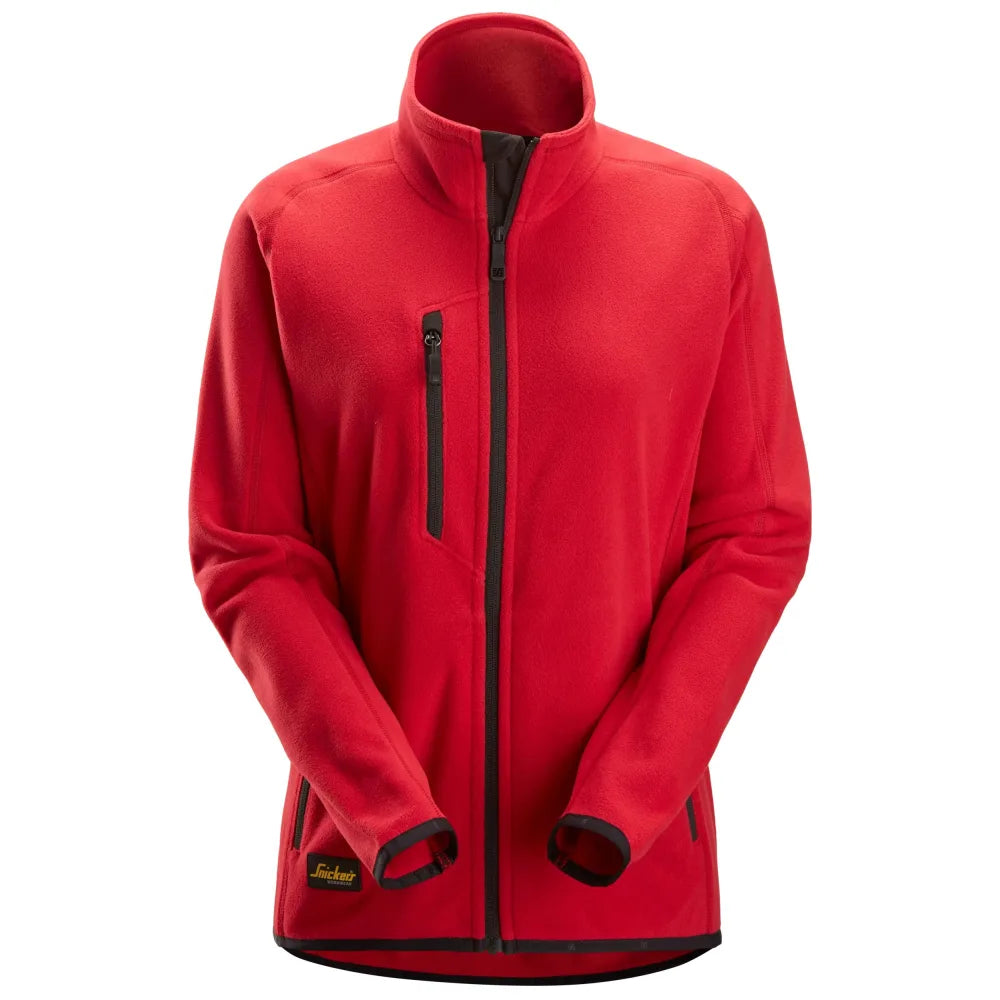 Snickers 8427 Polartec Shed Less Dames Fleecevest 1600 Chili Red