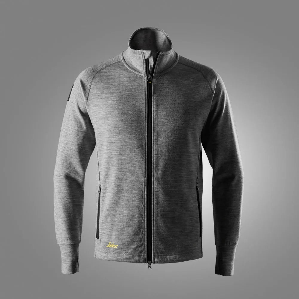 Snickers 8451 Wollen Tussenlaag Vest 2800 Grey Melange
