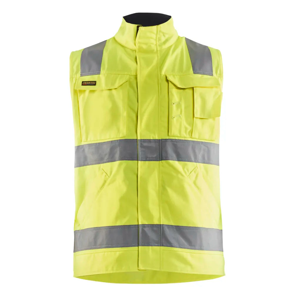 Blaklader 8505 1804 Werkvest. Ongevoerd High Vis High Vis Geel Marineblauw