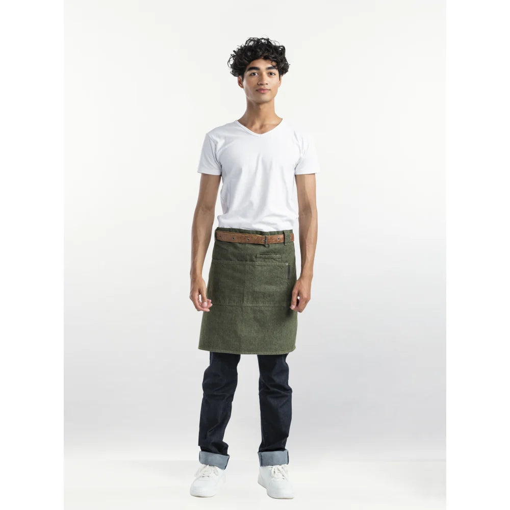 Chaud Devant Sloof Forene Green Denim