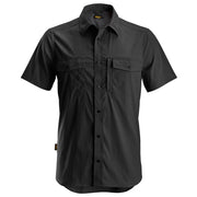 Snickers 8520 Litework Overhemd Met Korte Mouwen 0400 Black