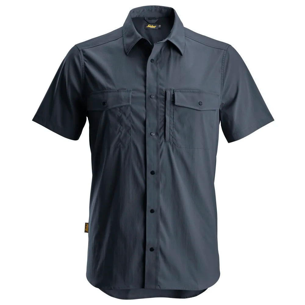 Snickers 8520 Litework Overhemd Met Korte Mouwen 9500 Navy