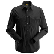Snickers 8521 Litework Overhemd Met Lange Mouwen 0400 Black