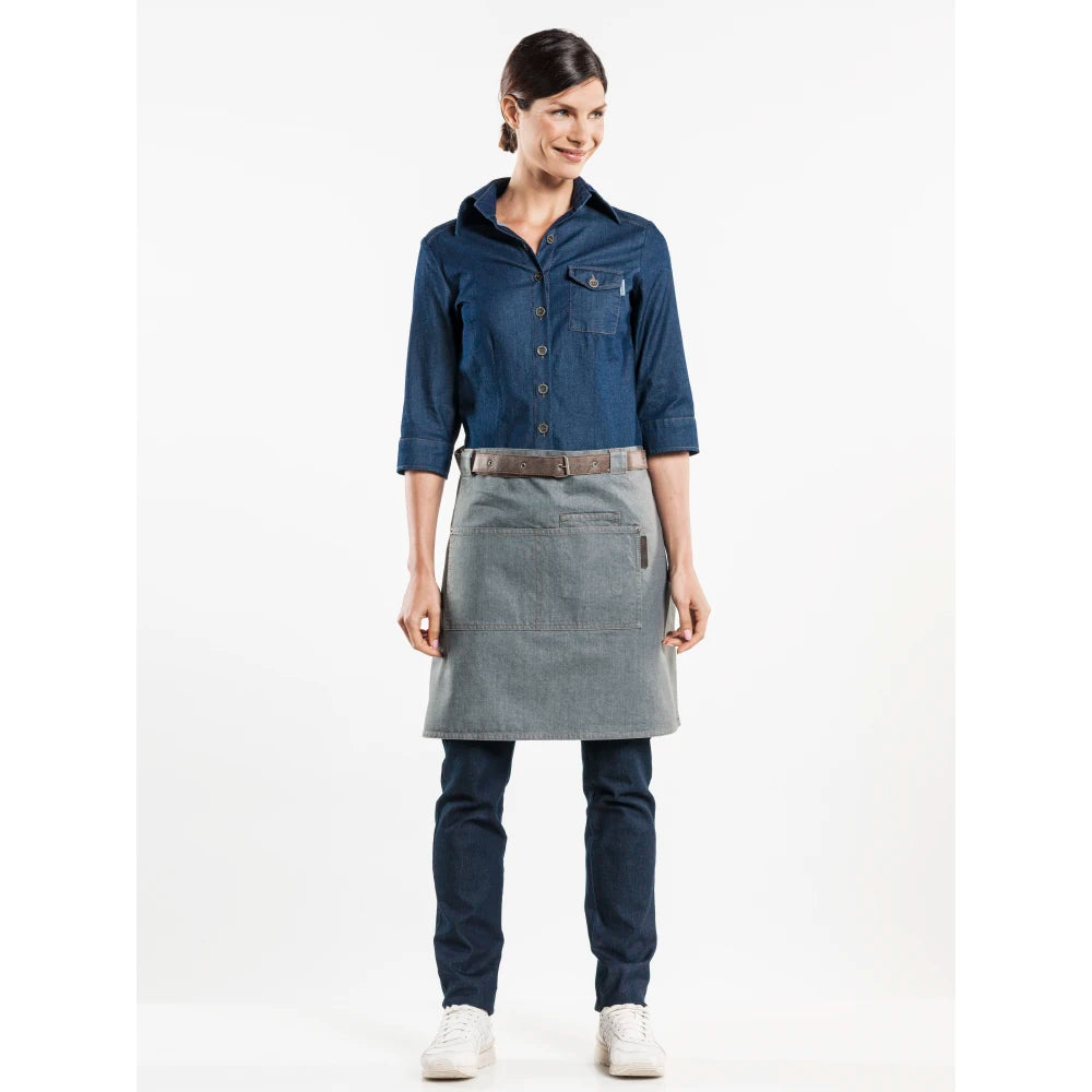 Chaud Devant Sloof Forene Grey Denim
